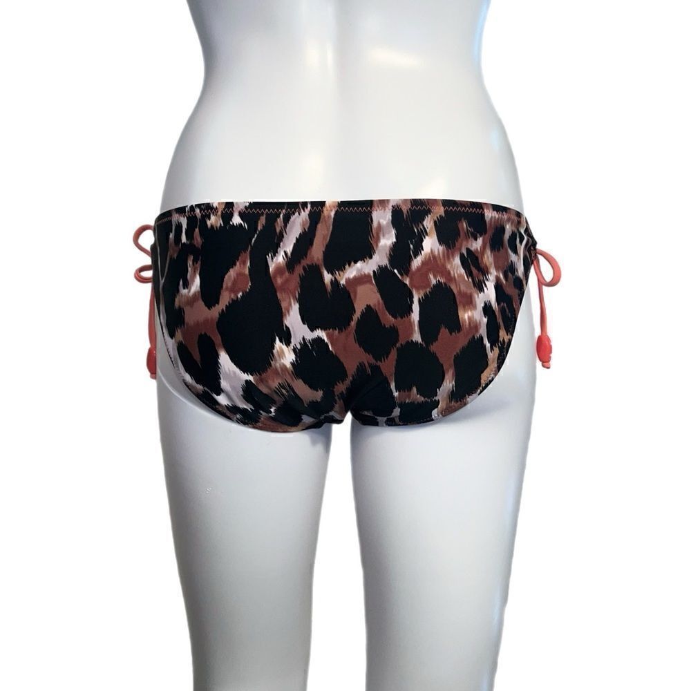Cheetah Print String Bikini Bottom - Picture 6 of 12